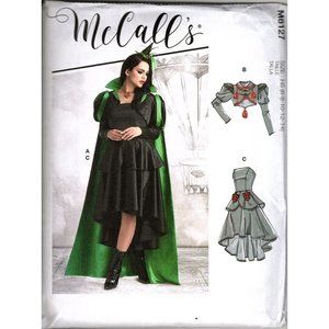 McCalls Costume M8127 Misses 6 to 14 Wizard of Oz Wicked Witch Uncut Pattern